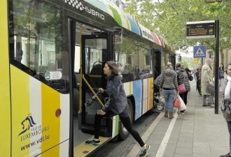 Le Luxembourg, premier pays à adopter la gratuité des transports publics