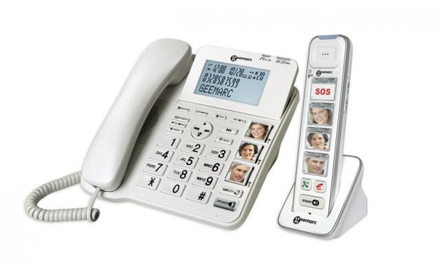TELEPHONE GEEMARC AMPLIDECT COMBI PHOTO